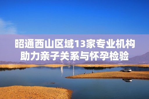 昭通西山区域13家专业机构助力亲子关系与怀孕检验