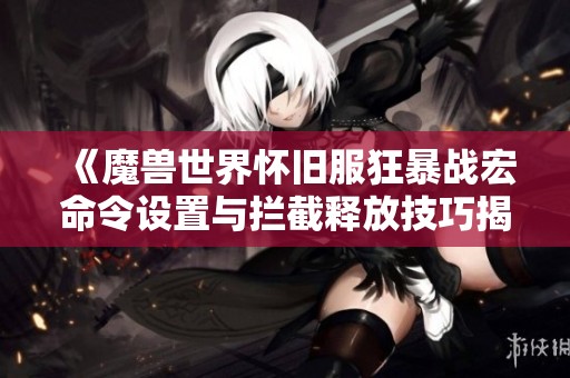 《魔兽世界怀旧服狂暴战宏命令设置与拦截释放技巧揭秘》