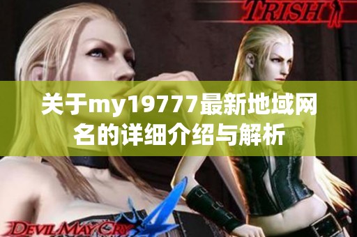 关于my19777最新地域网名的详细介绍与解析