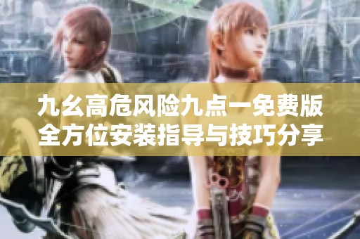 九幺高危风险九点一免费版全方位安装指导与技巧分享