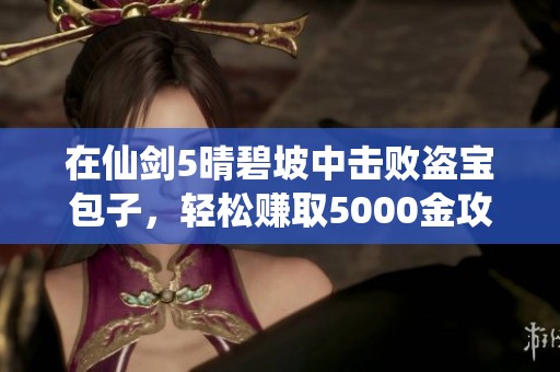 在仙剑5晴碧坡中击败盗宝包子，轻松赚取5000金攻略解读
