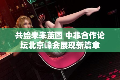 共绘未来蓝图 中非合作论坛北京峰会展现新篇章