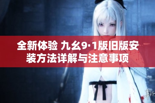 全新体验 九幺9·1版旧版安装方法详解与注意事项