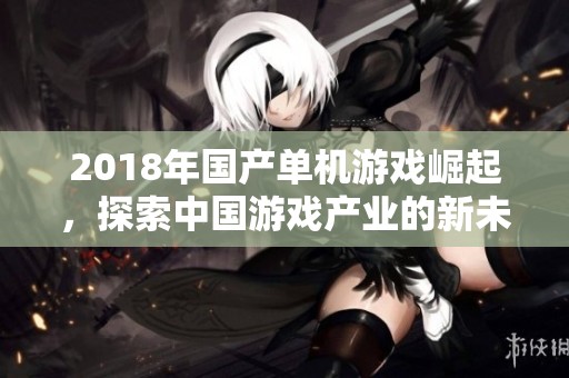 2018年国产单机游戏崛起，探索中国游戏产业的新未来