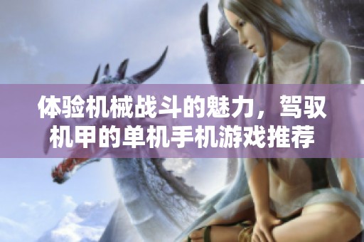 体验机械战斗的魅力，驾驭机甲的单机手机游戏推荐