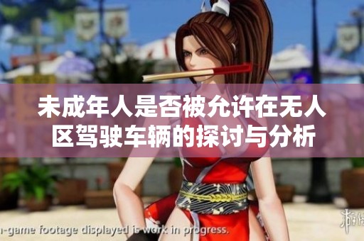 未成年人是否被允许在无人区驾驶车辆的探讨与分析