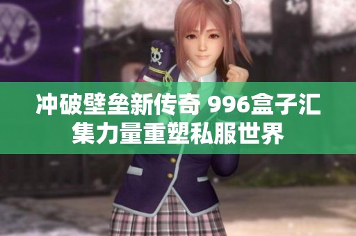 冲破壁垒新传奇 996盒子汇集力量重塑私服世界