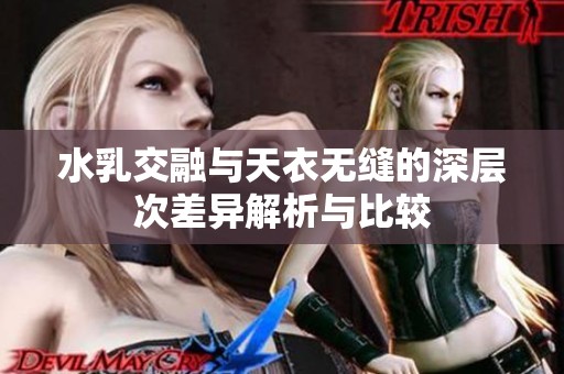 水乳交融与天衣无缝的深层次差异解析与比较