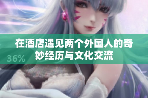 在酒店遇见两个外国人的奇妙经历与文化交流