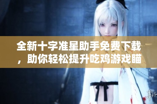 全新十字准星助手免费下载，助你轻松提升吃鸡游戏瞄准精准度