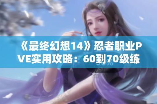 《最终幻想14》忍者职业PVE实用攻略：60到70级练级全解析