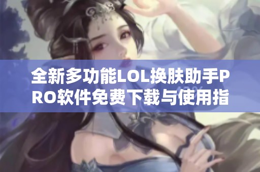 全新多功能LOL换肤助手PRO软件免费下载与使用指南