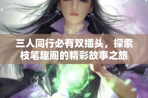 三人同行必有双插头，探索枝笔趣阁的精彩故事之旅
