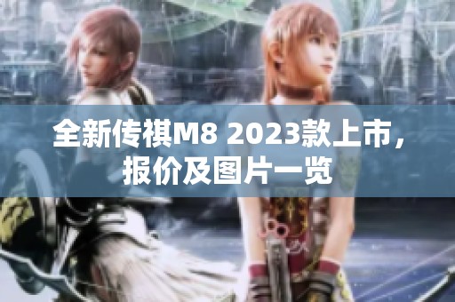 全新传祺M8 2023款上市，报价及图片一览