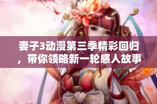 妻子3动漫第三季精彩回归，带你领略新一轮感人故事