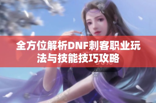 全方位解析DNF刺客职业玩法与技能技巧攻略
