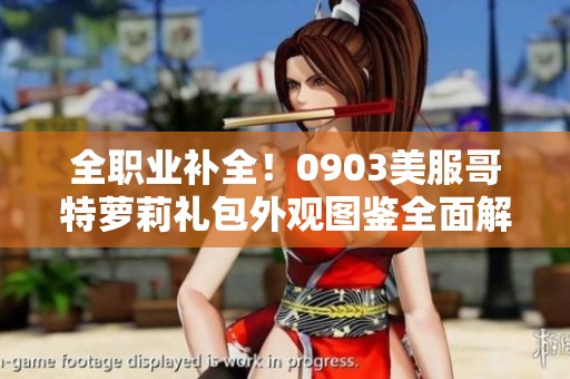 全职业补全！0903美服哥特萝莉礼包外观图鉴全面解析