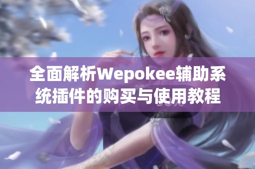 全面解析Wepokee辅助系统插件的购买与使用教程