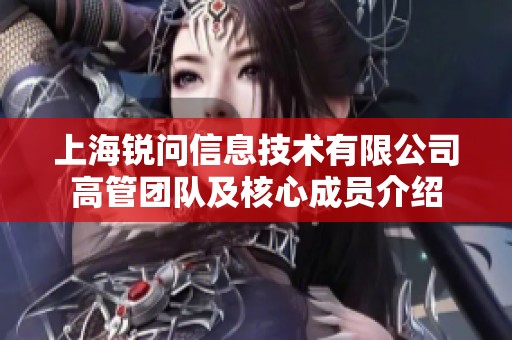 上海锐问信息技术有限公司高管团队及核心成员介绍