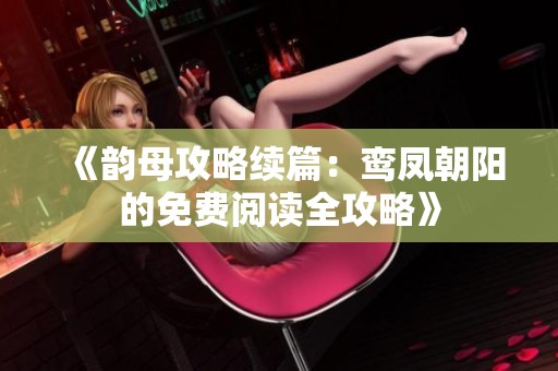 《韵母攻略续篇：鸾凤朝阳的免费阅读全攻略》