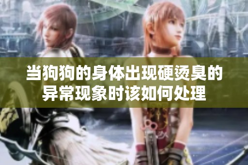 当狗狗的身体出现硬烫臭的异常现象时该如何处理