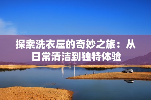 探索洗衣屋的奇妙之旅：从日常清洁到独特体验