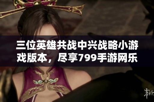 三位英雄共战中兴战略小游戏版本，尽享799手游网乐趣