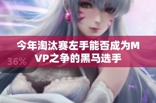 今年淘汰赛左手能否成为MVP之争的黑马选手