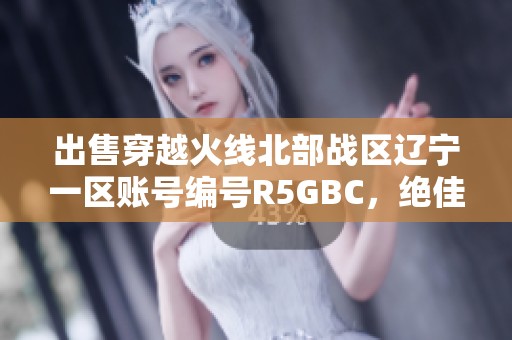 出售穿越火线北部战区辽宁一区账号编号R5GBC，绝佳机会来临