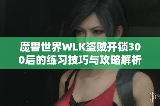 魔兽世界WLK盗贼开锁300后的练习技巧与攻略解析