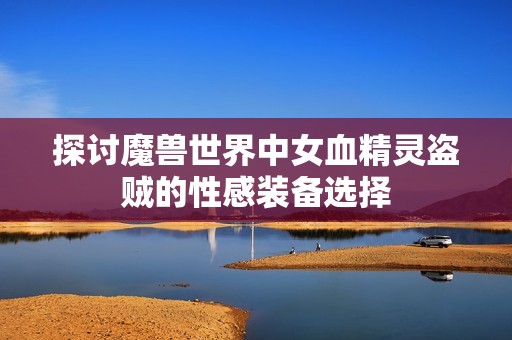探讨魔兽世界中女血精灵盗贼的性感装备选择