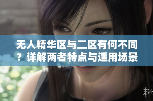 无人精华区与二区有何不同？详解两者特点与适用场景