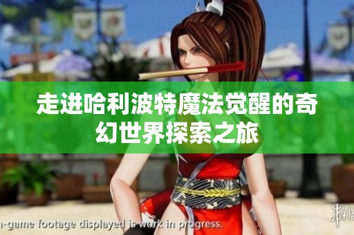 走进哈利波特魔法觉醒的奇幻世界探索之旅