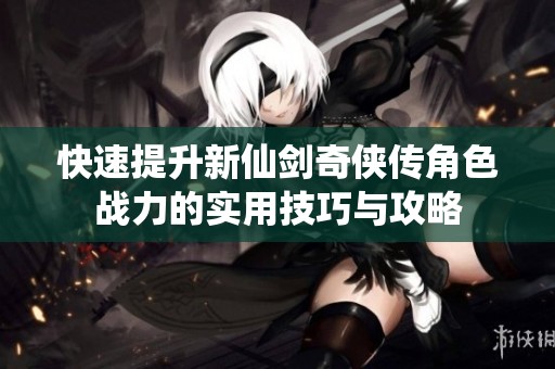 快速提升新仙剑奇侠传角色战力的实用技巧与攻略