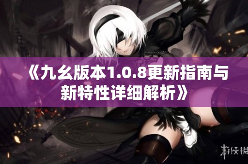 《九幺版本1.0.8更新指南与新特性详细解析》