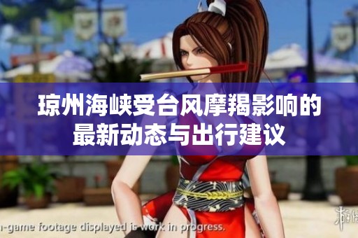 琼州海峡受台风摩羯影响的最新动态与出行建议