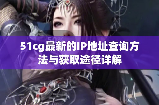 51cg最新的IP地址查询方法与获取途径详解