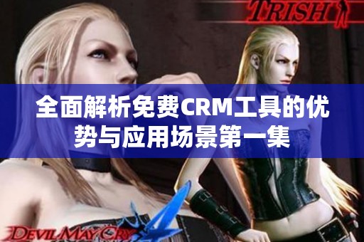 全面解析免费CRM工具的优势与应用场景第一集