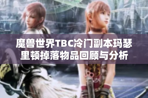 魔兽世界TBC冷门副本玛瑟里顿掉落物品回顾与分析