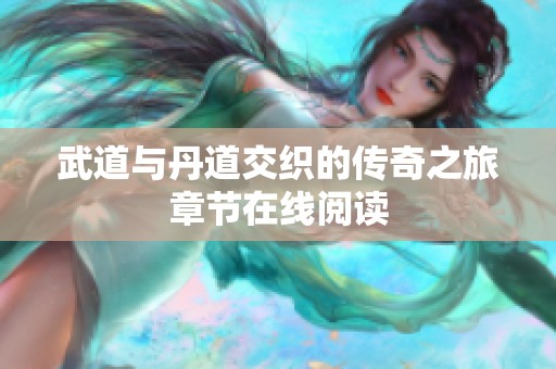 武道与丹道交织的传奇之旅章节在线阅读