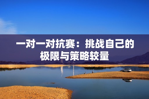 一对一对抗赛：挑战自己的极限与策略较量