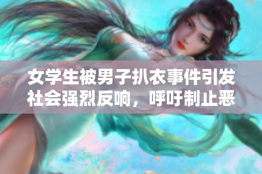 女学生被男子扒衣事件引发社会强烈反响，呼吁制止恶行蔓延