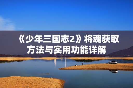 《少年三国志2》将魂获取方法与实用功能详解