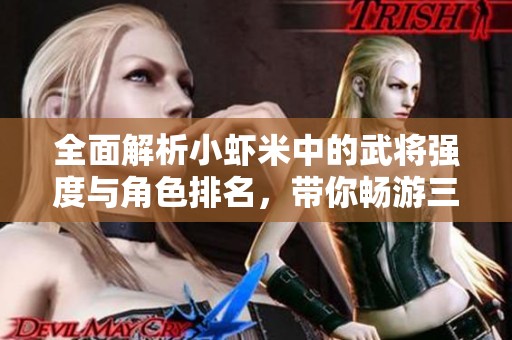 全面解析小虾米中的武将强度与角色排名，带你畅游三国世界！
