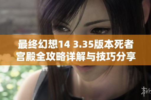 最终幻想14 3.35版本死者宫殿全攻略详解与技巧分享