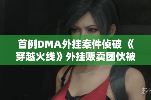 首例DMA外挂案件侦破 《穿越火线》外挂贩卖团伙被抓获