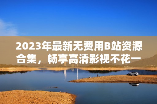 2023年最新无费用B站资源合集，畅享高清影视不花一分钱