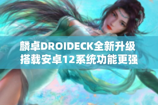 麟卓DROIDECK全新升级 搭载安卓12系统功能更强大
