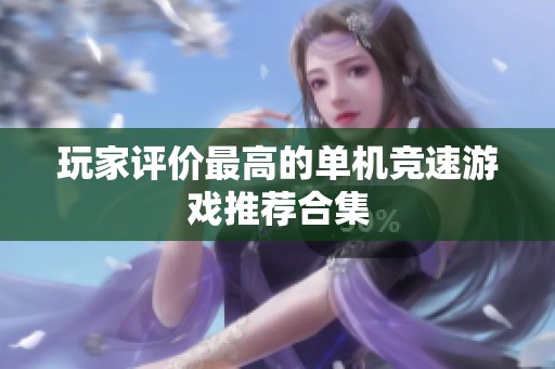 玩家评价最高的单机竞速游戏推荐合集
