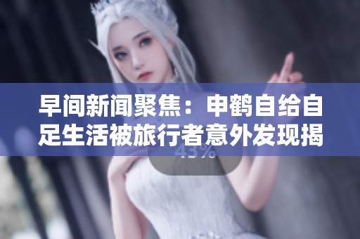 早间新闻聚焦：申鹤自给自足生活被旅行者意外发现揭秘